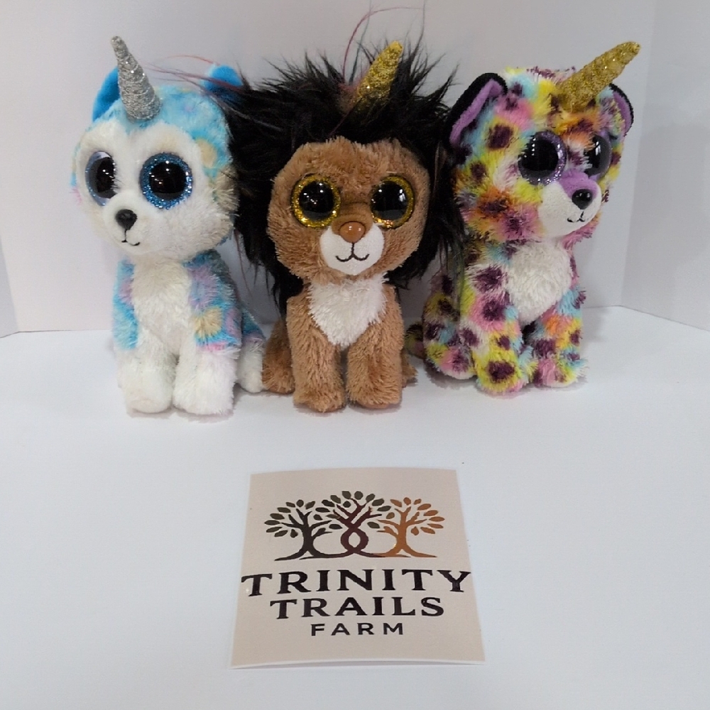 TY Beanie Boo Fantasy-Corn Trio